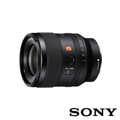 SONY 全片幅 FE 35mm F1.4 GM 標準廣角定焦鏡頭 SEL35F14GM 公司貨