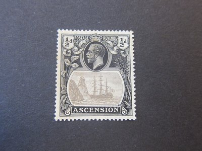 【雲品七】阿森松島Ascension Islands 1924 Sc 10 UN MNH 庫號#BP18 80661