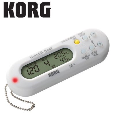 【補給站樂器旗艦店】KORG HB-1 溫濕度 迷你型節拍器