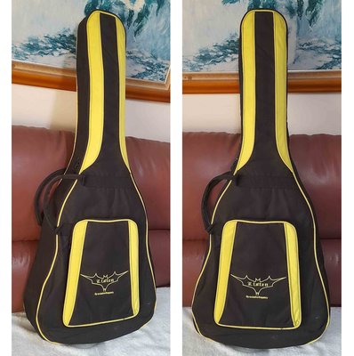 超級厚的LISTER立體筒形高級古典吉他、民謠吉他袋‧便宜出售