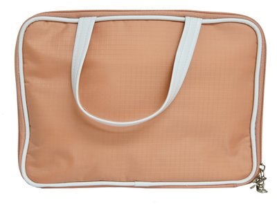 特價收納 盥洗包!橘色 小包,化妝包,收納包 盥洗包I-007