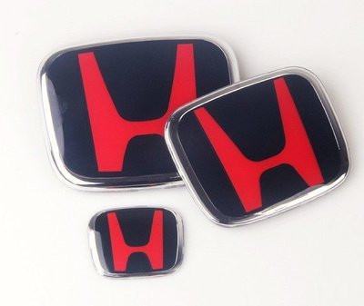 黑紅H標 Honda Fit3.5 Fit3 車標