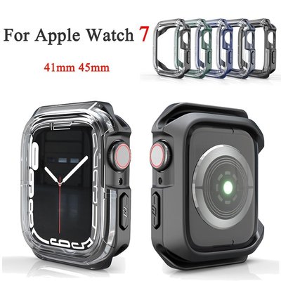 gaming微小配件-Tpu 保護透明保護殼兼容 Apple Watch 8 Ultra 7 6 SE 5 4 Iwatch Series 4-gm