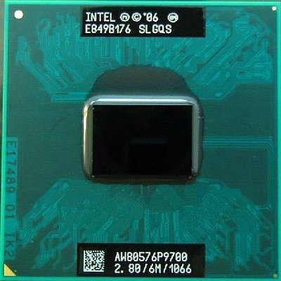 【含稅】Intel Core 2 Duo Mobile P9700 2.8G 雙核雙線 28W庫存正式散片CPU一年保