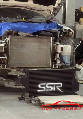SSR加大中冷水箱渦輪管適配賓士W177 M260 CLA220 A260 M270改裝