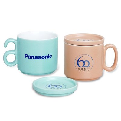AMY家電 Panasonic 國際牌 60週年紀念杯 紀念對杯 2入組 杯子 馬克杯 SP-2388