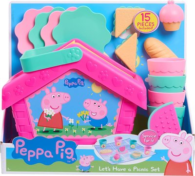 粉紅豬小妹野餐組 佩佩豬野餐組 粉紅豬小妹 野餐組 佩佩豬 野餐組 15件組 Peppa Pig 正版在台現貨