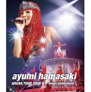 濱崎步 Ayumi hamasaki ARENA TOUR 2006 A ~(miss) understood~ VCD