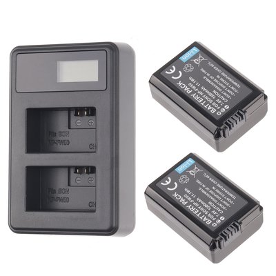 相機電池np-fw50適用于索尼a6400充電器微單a7m2 a6300 a7r2 s2