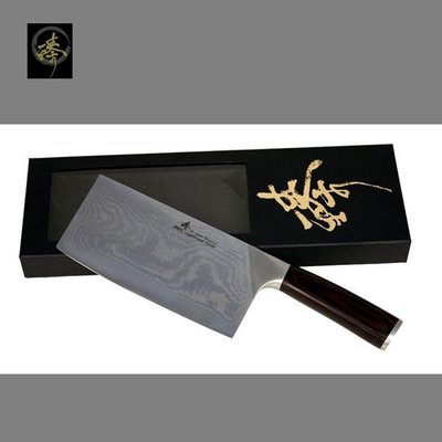 【臻】料理刀具 大馬士革鋼系列 中式菜刀-片刀 DLC828-04
