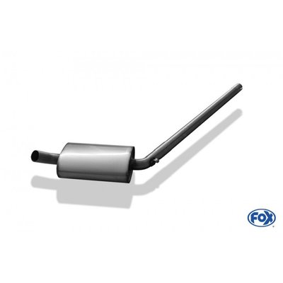 DIP 德國 Fox 排氣管 VW 福斯 Golf 二代 1.0 1.3 1.6 1.8 中段 專用 83-91
