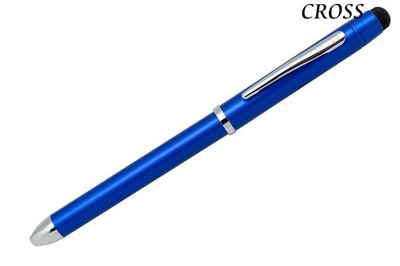 【Pen筆】CROSS高仕 Tech3金屬藍觸控多功能筆 AT0090-8