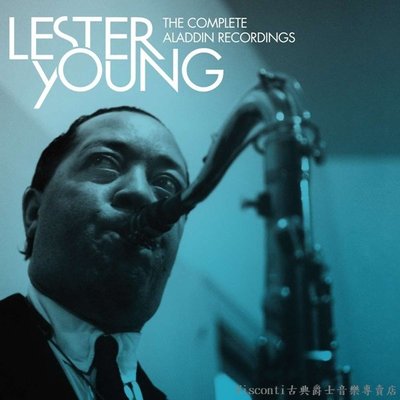 【EJC預購】Lester Young:The Complete Aladdin Recordings(2CD)