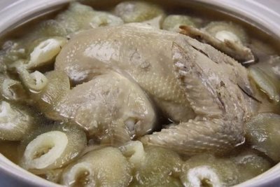 【年菜系列 】小勾魚翅雞湯~真材實料一斤的小勾翅自己加 ~和一級棒的全雞人蔘湯底