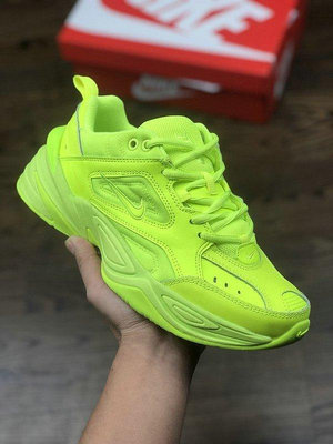 【明朝運動館】Nike WMNS M2K Tekno 熒光綠 搶眼 厚底 休閒運動慢跑鞋 CI5749-777 男鞋耐吉 愛迪達