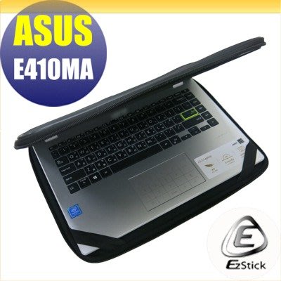 【Ezstick】ASUS E410 E410MA 三合一超值防震包組 筆電包 組 (13W-S)