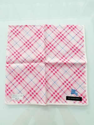 【絕版商品】日本帶回 日本製國際品牌BURBERRY 大手帕