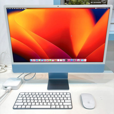 【艾爾巴二手】iMac M1 8C8G/16G/512G A2438 2021年24吋藍 #二手電腦#嘉義店JQ6X9