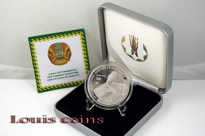 【Louis Coins】F038‧Kazakhstan‧2010哈薩克‧Beket-Ata Sanctuary紀念銀幣