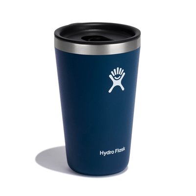 【Hydro Flask】16oz 473ml 保溫隨行杯 (靛藍)滑蓋咖啡杯 保溫杯 保冷杯 保溫瓶 TUMBLER