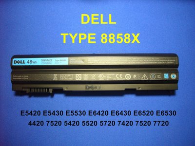Dell Latitude E6220 E6320 E6420 E6520 E5430 E6430 E5420 原廠電池