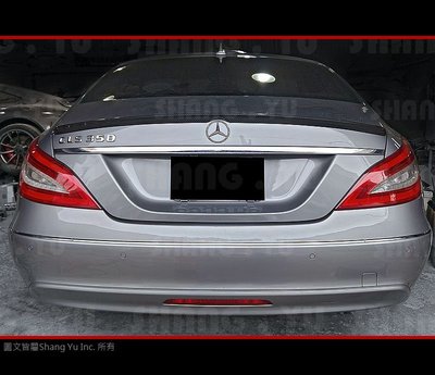 BENZ W218 CLS-Class CARBON 卡夢 AMG 尾翼 空力套件