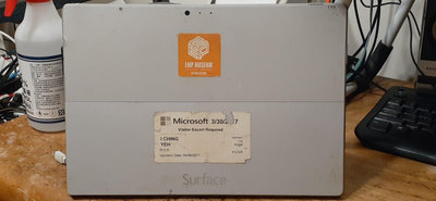 微軟 Microsoft Surface Pro3 3 1631 i3-4020Y 功能觸控都正常使用 狀況: 畫面顯示異常 實體鍵無反應 零件機