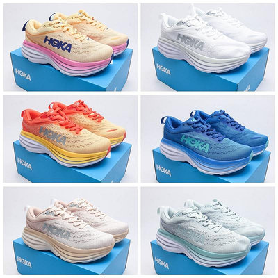 HOKA ONE ONE 邦代系列 Bondi 8 跑鞋 男女子輕便緩震公路跑鞋