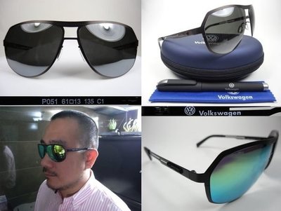 信義計劃 眼鏡 全新真品 Volkswagen 福斯 太陽眼鏡 水銀鏡面 超越 維多利亞貝克漢 sunglasses