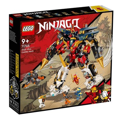 積木總動員 LEGO樂高 71765 Ninjago系列 忍者終極合體機械人 外盒37*35.5*9cm 1104pcs