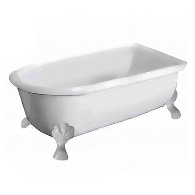 I-HOME 台製 浴缸 B1型白腳(150cm) 獨立浴缸 壓克力缸 空缸 泡澡保溫 浴缸龍頭需另購