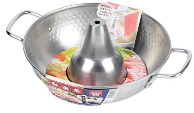 14349A 日本進口 日本製 不銹鋼鍋雙耳鍋火鍋鍋子 居家廚房調理器具不鏽鋼湯鍋餐具涮涮鍋燉煮鍋鍋具廚具