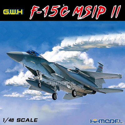 長城 L4817 148 F-15C MSIP II 單座型戰鬥機 拼裝飛機
