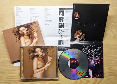 日版限量CD+寫真冊！多兩曲 Mariah Carey 瑪麗亞凱莉 Butterfly Honey My All