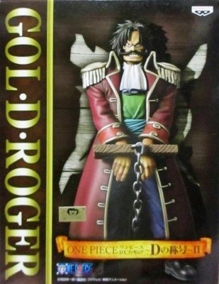日本正版 景品 海賊王 航海王 D的稱號 哥爾 D 羅傑 DXF 模型 公仔 日本代購