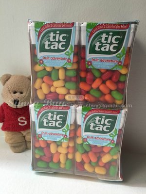 【Sunny Buy】◎預購◎美國Tic Tac Fruit Adventure綜合水果 低卡 12盒 每盒29克
