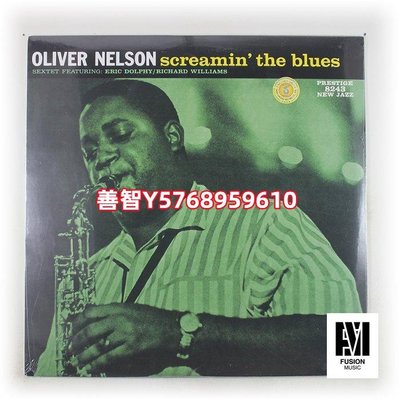 現貨 Oliver Nelson Screamin The Blues波普爵士OJC黑膠LP全新 唱片 黑膠 LP【善智】