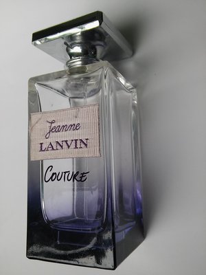 Lavin Jeanne Couture 浪凡紫漾霓裳 空香水瓶/玻璃瓶/沒有包裝盒