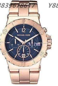 美國代購Michael Kors MK手錶鑲鑽玫瑰金三眼計時日曆女生石英手錶MK5410 美國正品