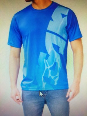 【異國滿屋】SASAKI 長效性吸濕排汗圓領短衫 631076 亮藍(全新正品）XL號