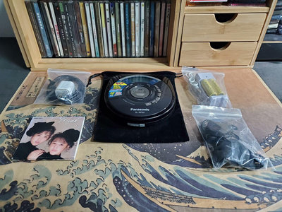 原裝日產松下mp35 cd機 cd隨身聽 cd播放器