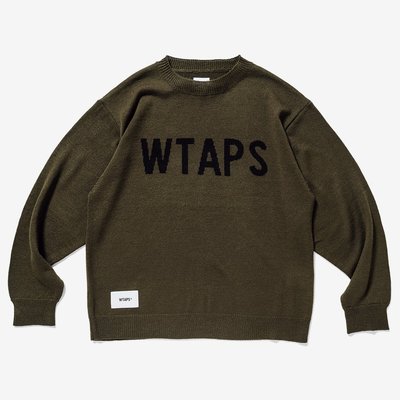 日貨代購CITY】2019AW WTAPS DECK / SWEATER. WOAC 針織毛衣LOGO 三色