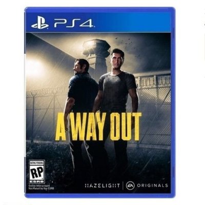【爆款】PS4雙人合作游戲光盤 越獄逃脫之路 逃出生天 A Way Out 英文版碟
