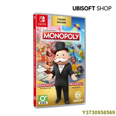 Ubisoft《地產大亨：瘋樂》Nintendo Switch Monopoly Madness + Monopoly-MIKI精品