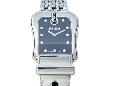 【JDPS 久大御典品 / 名錶專賣】FENDI芬迪錶 B.Fendi系列 石英 不銹鋼 皮帶造型 編號M10454