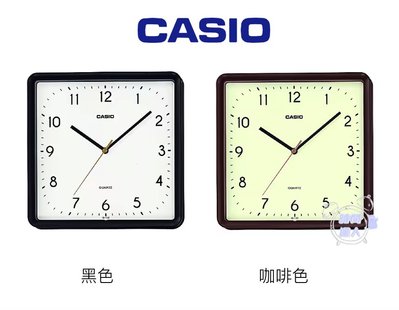 [時間達人]CASIO卡西歐原廠公司貨IQ-152-1 IQ-152-5 方型簡約掛鐘靜音連續繞秒機芯 數字 掛鐘 圓鐘