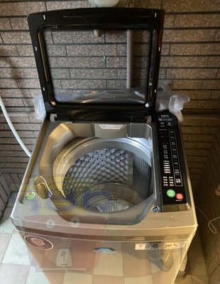 《586家電館》台灣三洋SANLUX 15公斤全玻璃觸控洗衣機不鏽鋼【SW-15DAGS】