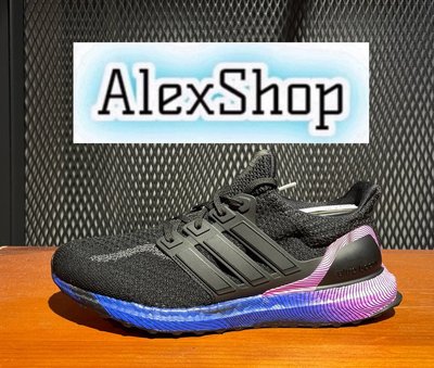 艾力克斯 ADIDAS ULTRABOOST DNA 男女 GW4924 黑編織 藍紫 BOOST慢跑鞋 ㄊ75