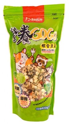 *COCO*營養GOGO寵物鼠飼料400g(綜合蔬菜) // 楓葉鼠、布丁、黃金、銀狐、老公公等