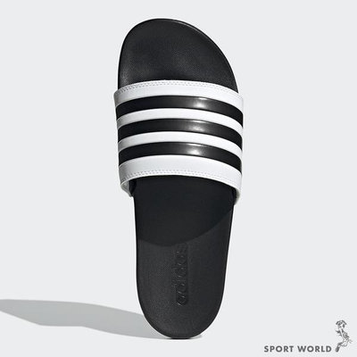 Adidas ADILETTE COMFORT 男鞋 拖鞋 休閒 柔軟 黑白【運動世界】GZ5893